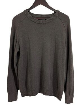 Everlane Recycled Cashmere Wool Crewneck Sweater Taupe Men's Large